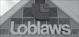  ?? RYAN REMIORZ, THE CANADIAN PRESS ?? Loblaw Companies Ltd. says minimum wage increases will hurt its bottom line.