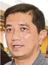  ??  ?? Datuk Seri Azmin Ali