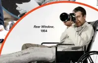  ??  ?? Rear Window,
1954