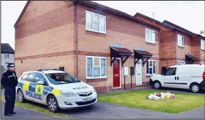  ??  ?? Crime scene: The mother and daughter were killed in the family home