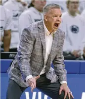  ?? BARANEC / AP GARY M. ?? “I think there was some level of fatigue for sure (at Penn State),” Ohio State coach Chris Holtmann said.