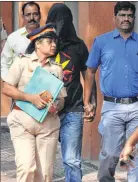  ??  ?? Vikas Sachdeva produced at Dindoshi Goregaon court in Mumbai on Monday.