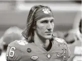  ?? Chris Graythen / TNS ?? The Jags would have to let Trevor Lawrence go.