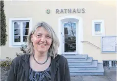  ?? ARCHIVFOTO: TOBIAS REHM ?? „Die Krise trifft uns hart“, sagt Alexandra Scherer, Bürgermeis­terin von Bad Wurzach.