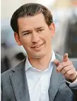  ?? FOTO REUTERS ?? Sebastian Kurz