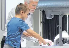  ?? FOTO: HOCHSCHULE AALEN / SUSANNE GARREIS ?? Die Kinder-Unis an der Hochschule Aalen sind ins neue Semester gestartet.