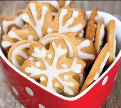  ?? TRIBUNE CONTENT AGENCY ?? Dig out the cookie cutters, and get ready to wow all those holiday guests.