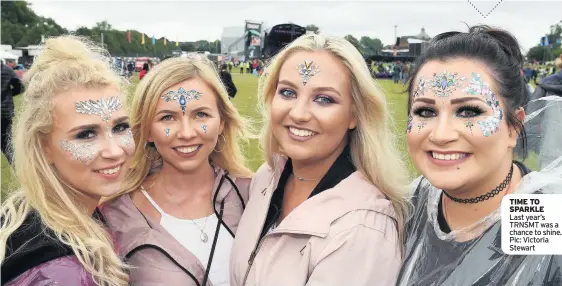  ??  ?? TIME TO SPARKLE Last year’s TRNSMT was a chance to shine. Pic: Victoria Stewart