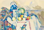  ??  ?? Record breaker: Cézanne’s still life is poised to break the record for a watercolou­r by the French artist
