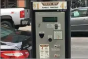  ??  ?? The city of Troy will roll out parking meter upgrades.