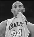  ?? KIRBY LEE, USA TODAY SPORTS ?? Kobe Bryant is playing his 20th season with the Lakers.