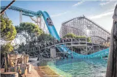  ?? FOTO: EUROPAPARK ?? Action ist auch im Themenbere­ich Portugal garantiert.