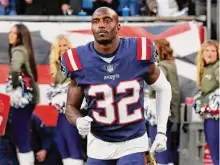  ?? Michael Dwyer/Associated Press ?? The Patriots will have to fill a big void in their secondary now that safety Devin McCourty has retired.