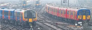  ??  ?? South West train services will be run by a firm owned by the Chinese government