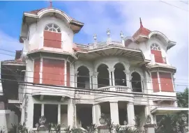  ?? ?? THE Don Natalio Enriquez house in Sariaya, Quezon, designed by Architect Andres Luna.