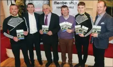  ??  ?? Peter McHugh, Niall Murray, Johnny Watters, Michael Kilcoyne, Kyle Cawley and John Clifford.