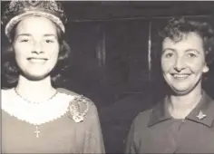  ??  ?? Mona pictured with Pat Matthews after being crowned Ulster Champion.