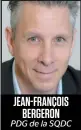  ?? JEAN-FRANÇOIS BERGERON PDG de la SQDC ??