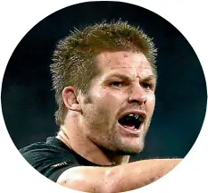  ??  ?? Former All Black captain Richie McCaw turned down a knighthood but accepted an ONZ.