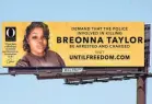  ?? PROVIDED BY HEARST MAGAZINES ?? O, The Oprah Magazine is placing around Louisville 26 billboards calling for justice for Breonna Taylor.