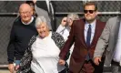  ?? James Corden with his parents. Photograph: RB/Bauer-Griffin/GC Images ??