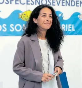  ?? CARLOS BARBA (EFE) ?? Patricia Ramírez, el sábado en Almería.