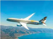  ??  ?? Etihad Airways improved its network departure punctualit­y in 2017 by three percentage points over the previous year.