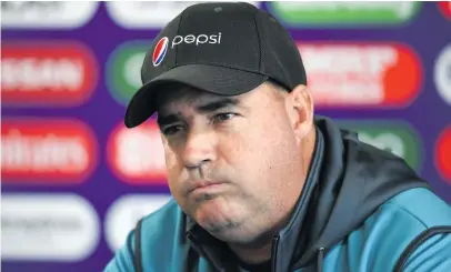  ?? Picture: AFP ?? HURT. Mickey Arthur was relieved of his duties as Pakistan coach yesterday.