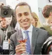  ?? LaPresse ?? Su i calici Luigi Di Maio