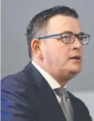  ??  ?? Premier Daniel Andrews