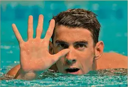  ?? Foto: ap ?? Confiesa. Phelps habló abiertamen­te sobre las depresione­s que sufrió después de competir en cada uno de los Juegos.