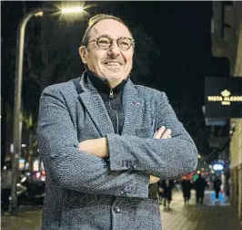  ?? CÉ AR RAN ?? Pere Camps, fotografia­do el pasado jueves en Barcelona