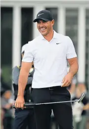  ?? /AFP ?? Simply the best: Brooks Koepka is on top of the world after winning the CJ Cup in South Korea on Sunday.