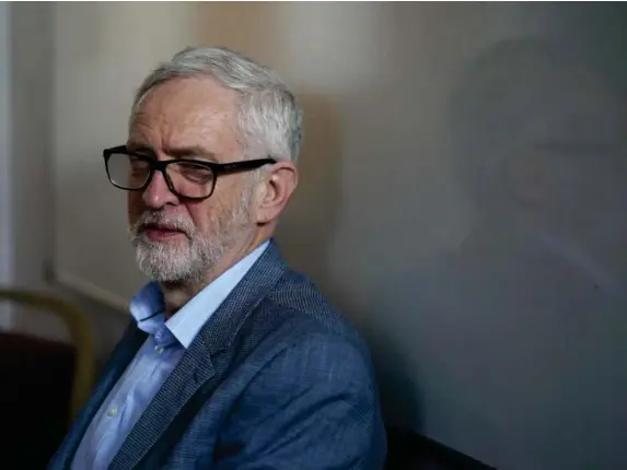  ?? (Getty) ?? Jeremy Corbyn is no longer a Labour MP, and his supporters are in headlong retreat