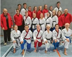  ?? Foto: Stenzel ?? Die SG Krumbach räumte bei der bayerische­n Taekwondo‰Meistersch­aft der BTU or‰ dentlich ab.