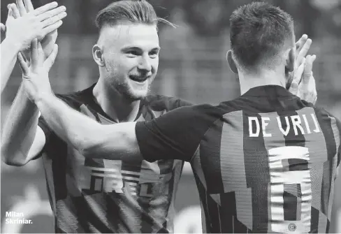  ?? EL DEBATE ?? Milan Skriniar.