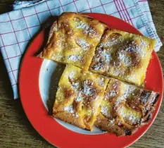  ?? Foto: Nicole Kauer ?? Erika Pauls Mandarinen­kuchen ist einfach und schnell zu backen.