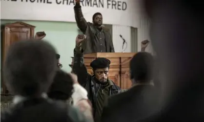  ??  ?? Fighting the power … Lakeith Stanfield (foreground) as FBI informant William O’Neal and Daniel Kaluuya as Fred Hampton in Judas and the Black Messiah. Photograph: Glen Wilson/AP