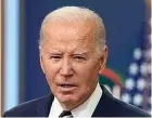  ?? U.S. President Joe Biden. ??