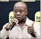  ??  ?? Thabo “Tbo Touch” Molefe