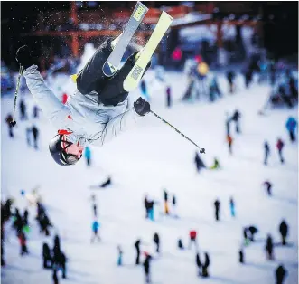  ?? AL CHAREST ?? The expert level terrain park is just one great reason to visit Lake Louise this winter.