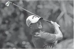  ?? JOSHUA S. KELLY/USA TODAY SPORTS ?? Wesley Bryan tees off on the fourth hole during the final round of the RBC Heritage on Sunday at Hilton Head, S.C.