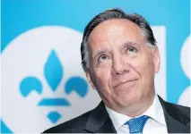  ?? PAUL CHIASSON/THE CANADIAN PRESS ?? Anglophone voters are less concerned about the 1995 sovereignt­y referendum than about François Legault’s shameless peddling of an ugly brand of populism in 2014.