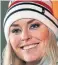  ??  ?? Lindsey Vonn needs five World Cup victories during her final season to become the all-time winningest ski racer.