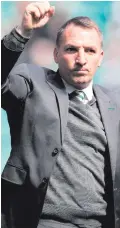  ??  ?? At home: Brendan Rodgers is savouring life with Celtic