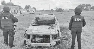  ?? FOTO: CORTESÍA ?? La unidad
fue puesta a disposició­n de las autoridade­s en Acámbaro./