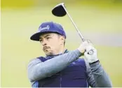  ?? TED S. WARREN AP ?? Danny Woodhead, a former NFL running back, will try to qualify today for this month’s U.S. Open.