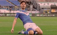  ?? ?? Gennaro Borrelli, 23 anni, ha segnato 8 gol a Brescia