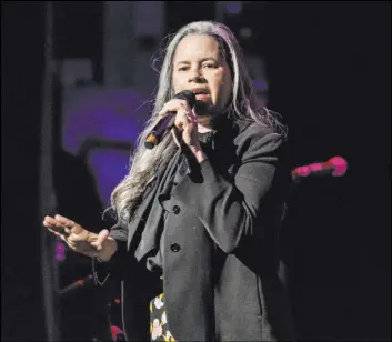  ?? Charles Sykes The Associated Press ?? Natalie Merchant will headline a John Lennon tribute concert on Dec. 6 in New York.