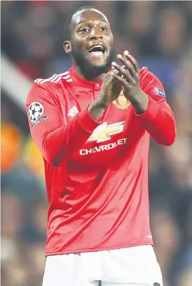  ?? Picture: Getty Images ?? MISFIRING. Manchester United striker Romelu Lukaku’s goal drought continued on Tuesday against Watford.